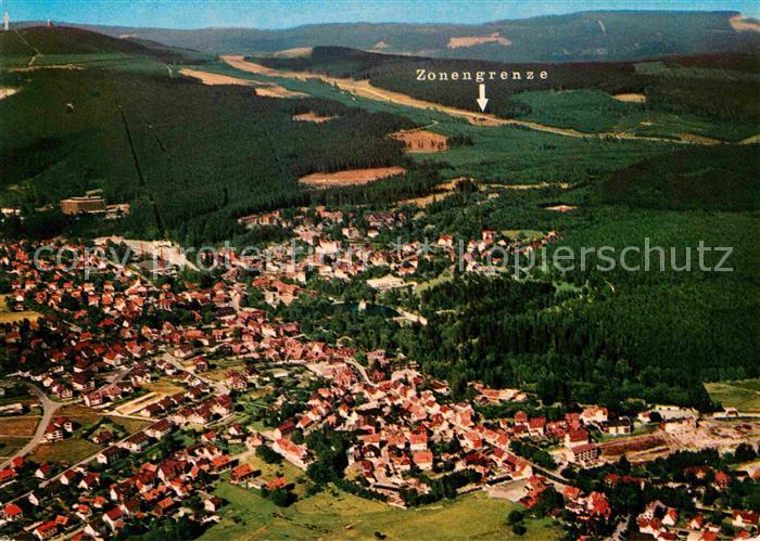 Braunlage Harz mit Wurmberg Zonengrenze