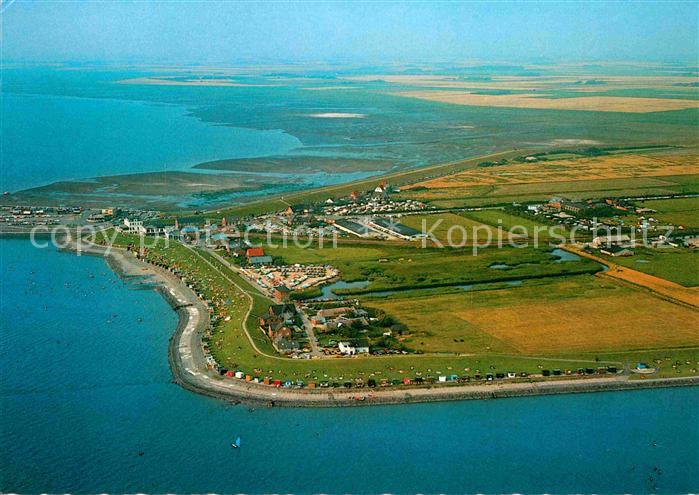 Dagebuell Nordseebad Fliegeraufnahme