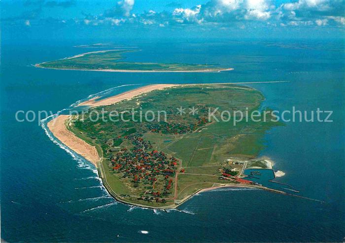 Baltrum Nordseebad Nordseeinsel Fliegeraufnahme