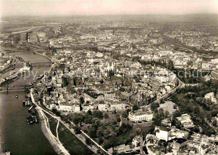 BREMEN  CITY aus der Vogelperspektive