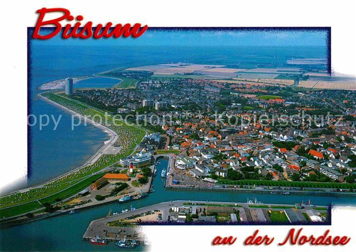 Buesum Nordseebad Fliegeraufnahme
