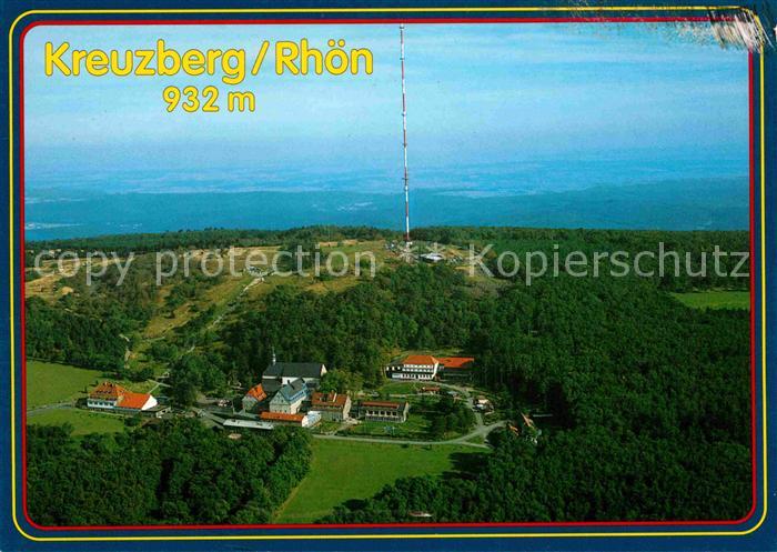 Kreuzberg Rhoen Sender Fliegeraufnahme