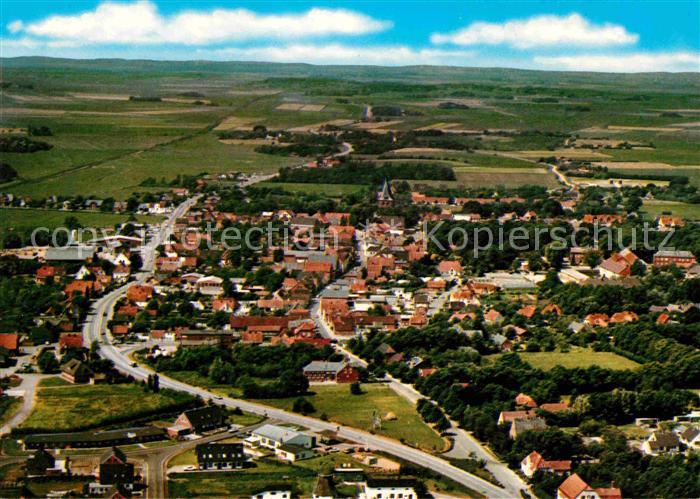 Garding Halbinsel Eiderstedt Fliegeraufnahme