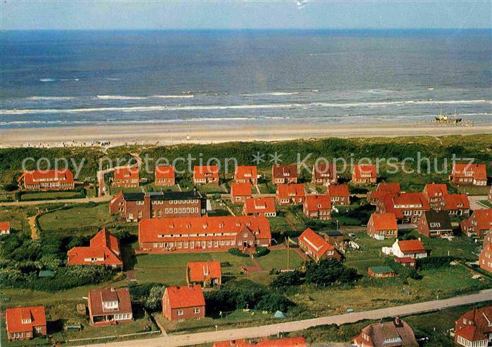 Juist Nordseebad Fliegeraufnahme