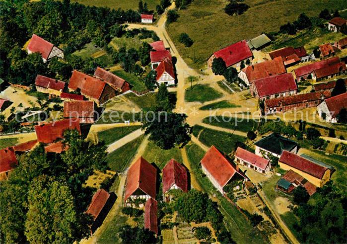 Wendland Rundling Schreyahn Fliegeraufnahme