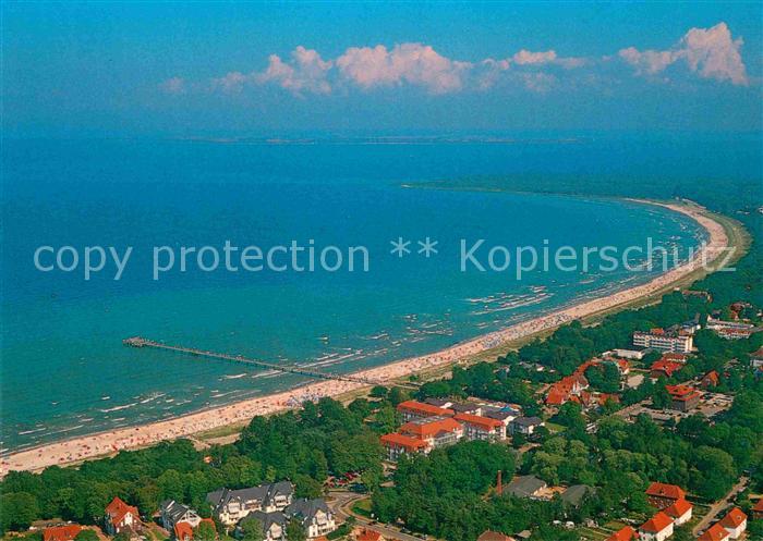 Boltenhagen Ostseebad Fliegeraufnahme Seebruecke