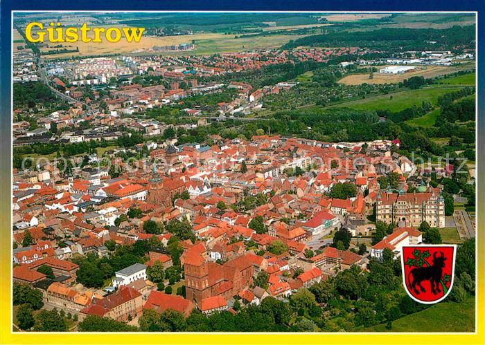 Guestrow Mecklenburg Vorpommern Fliegeraufnahme