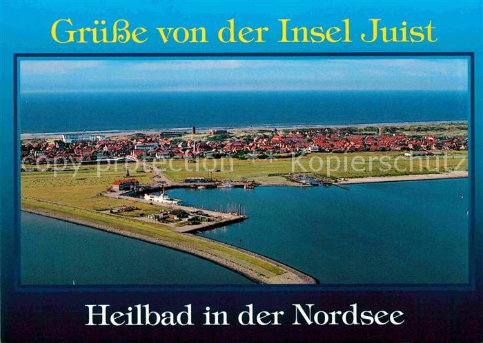 Juist Nordseebad Fliegeraufnahme