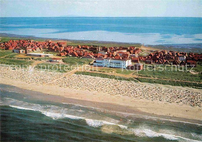 Juist Nordseebad Fliegeraufnahme