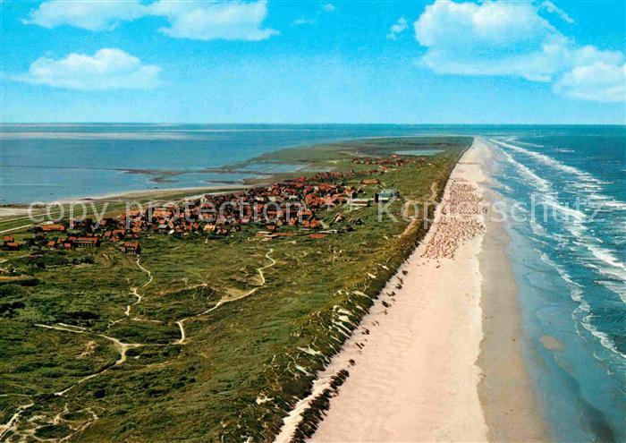 Juist Nordseebad Fliegeraufnahme