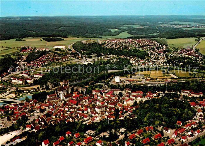 Sigmaringen Fliegeraufnahme