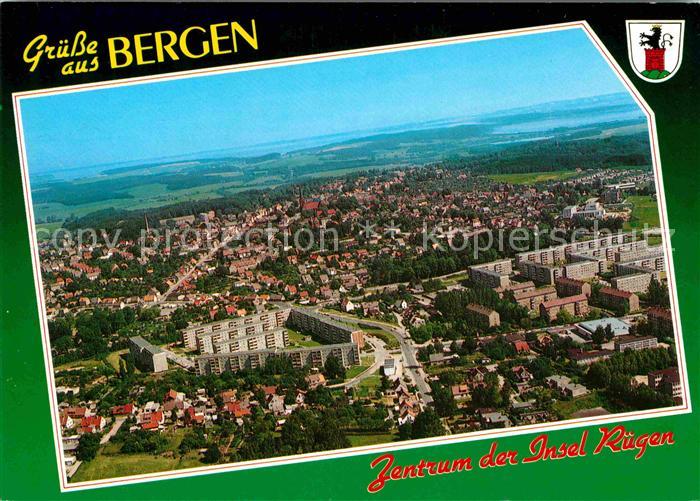 Bergen Ruegen Fliegeraufnahme