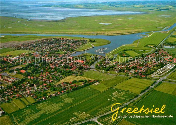 Greetsiel Fliegeraufnahme