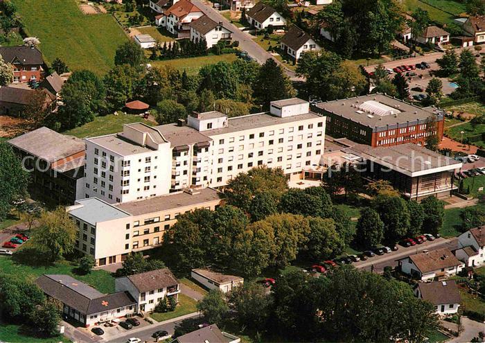 Asbach Westerwald Fliegeraufnahme Kamillus Klinik