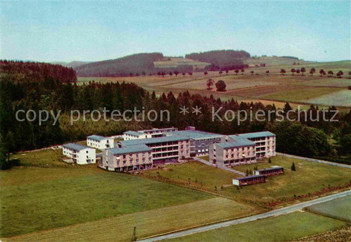 Bad Steben Fliegeraufnahme Sanatorium