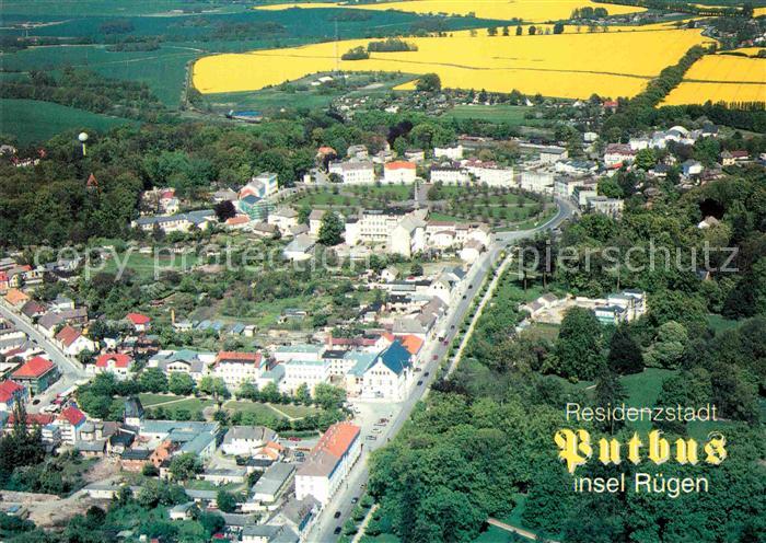 Putbus Ruegen Fliegeraufnahme Stadtzentrum Circus