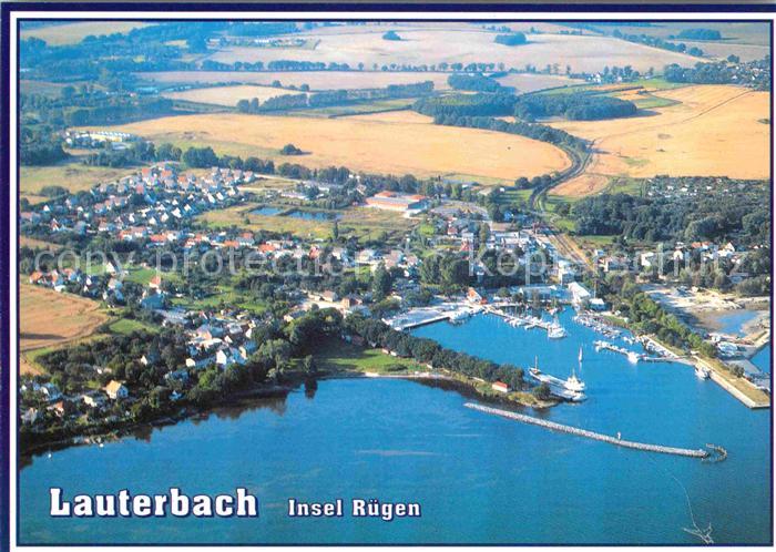 Lauterbach Ruegen Fliegeraufnahme