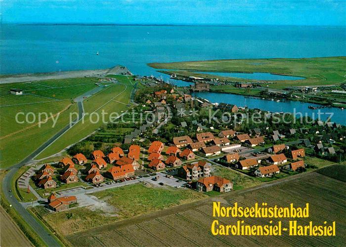Carolinensiel-Harlesiel Ostfriesland Fliegeraufnahme