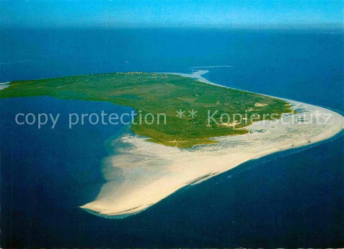 BORKUM Nordseebad Niedersachsen Fliegeraufnahme