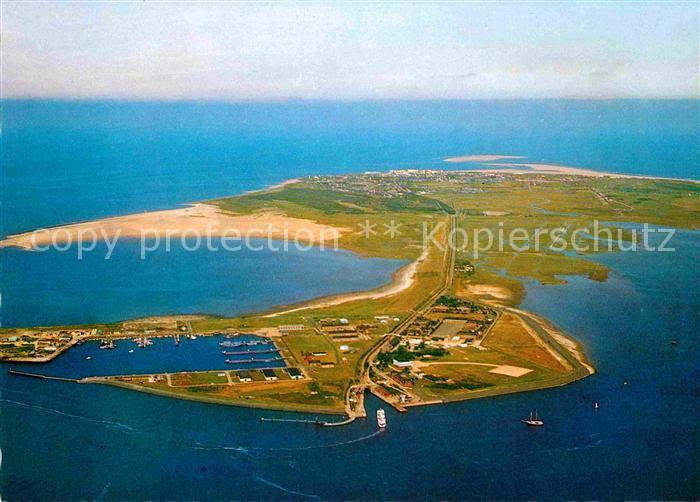 BORKUM Nordseebad Niedersachsen Fliegeraufnahme