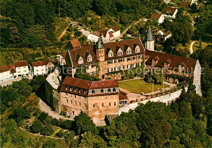 Bensheim Bergstrasse Fliegeraufnahme Knappschafts Sanatorium Schloss Schoenberg