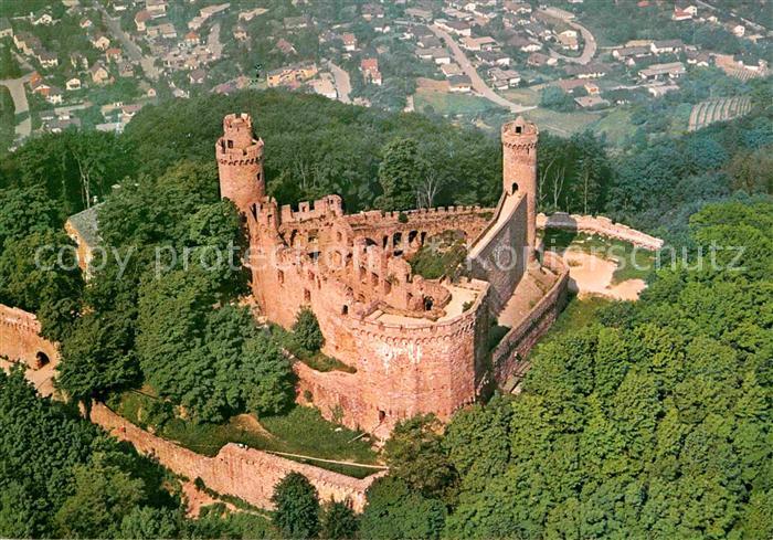 Auerbach Bergstrasse Fliegeraufnahme Schloss