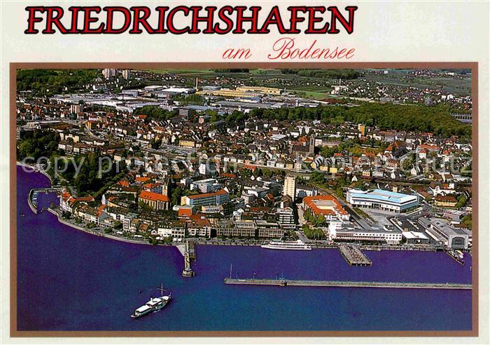 Friedrichshafen Bodensee Fliegeraufnahme