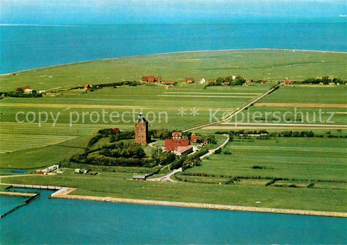 Insel Neuwerk Fliegeraufnahme