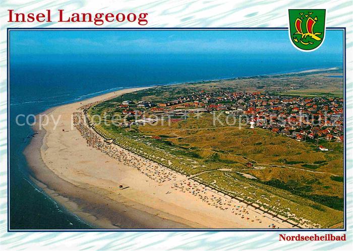Langeoog Nordseebad Fliegeraufnahme
