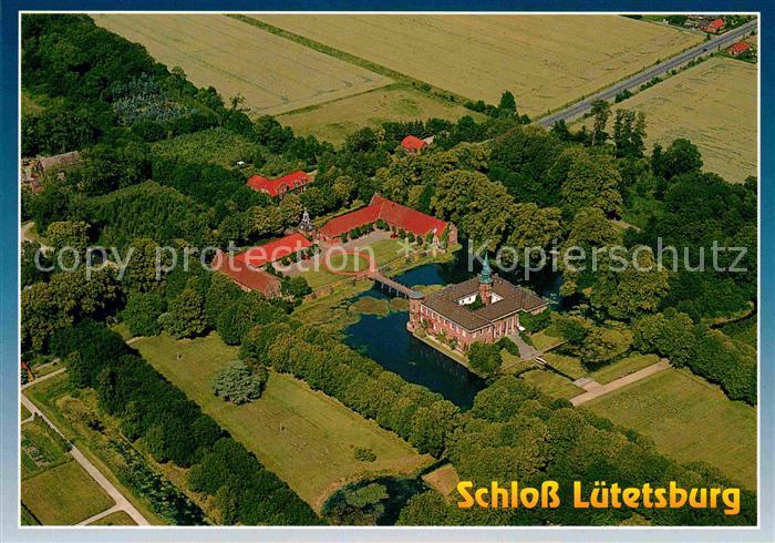 Luetetsburg Fliegeraufnahme Schloss