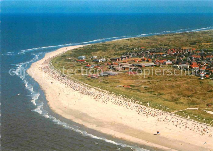 Langeoog Nordseebad Fliegeraufnahme