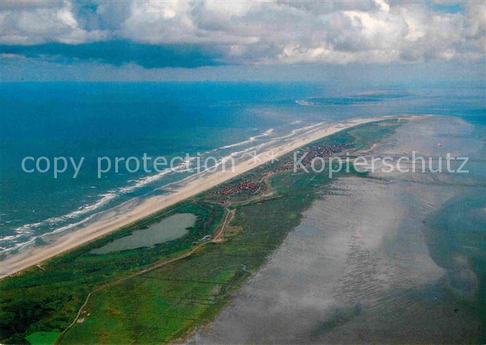 Juist Nordseebad Fliegeraufnahme