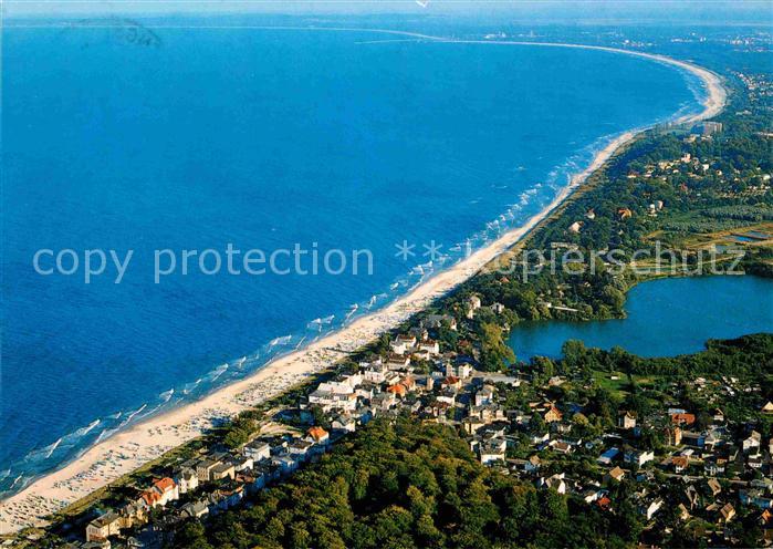 Bansin Ostseebad Fliegeraufnahme