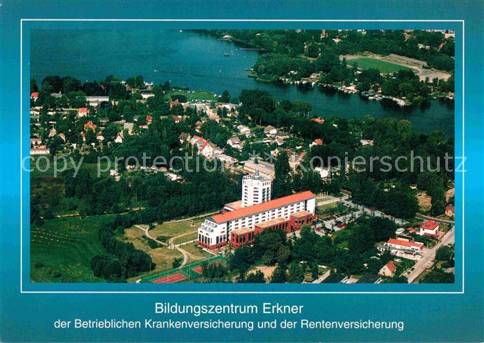 Erkner Fliegeraufnahme Bildungszentrum der Krankenversicherung