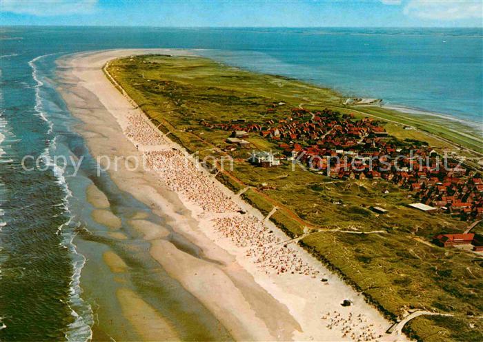 Juist Nordseebad Fliegeraufnahme