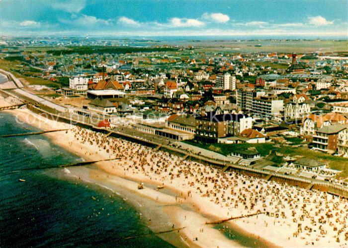 Westerland Sylt Fliegeraufnahme