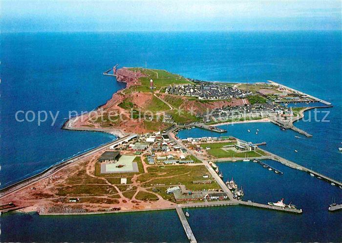 HELGOLAND Insel Schleswig-Holstein Fliegeraufnahme