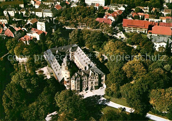 Detmold Fliegeraufnahme Schloss