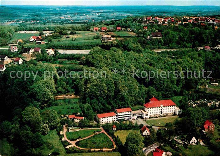 Tecklenburg Steinfurt NRW Fliegeraufnahme Sanatorium