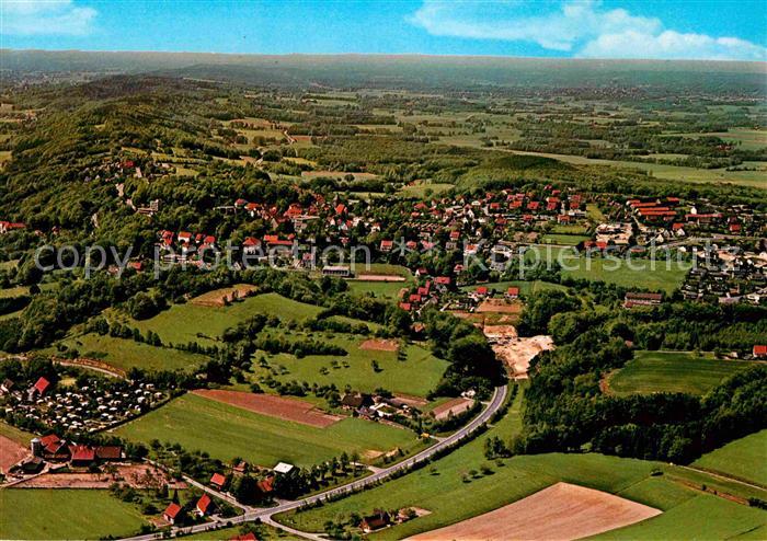 Tecklenburg Steinfurt NRW Fliegeraufnahme