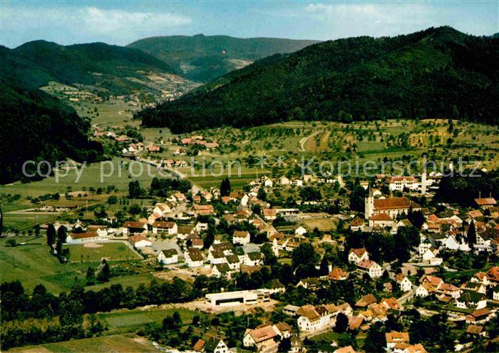 Zell Harmersbach Fliegeraufnahme