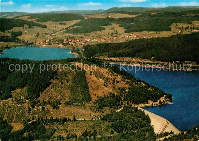 Schluchsee Fliegeraufnahme Wasserkraftwerk