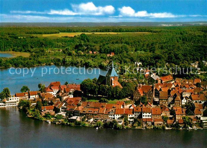 Moelln Lauenburg Fliegeraufnahme