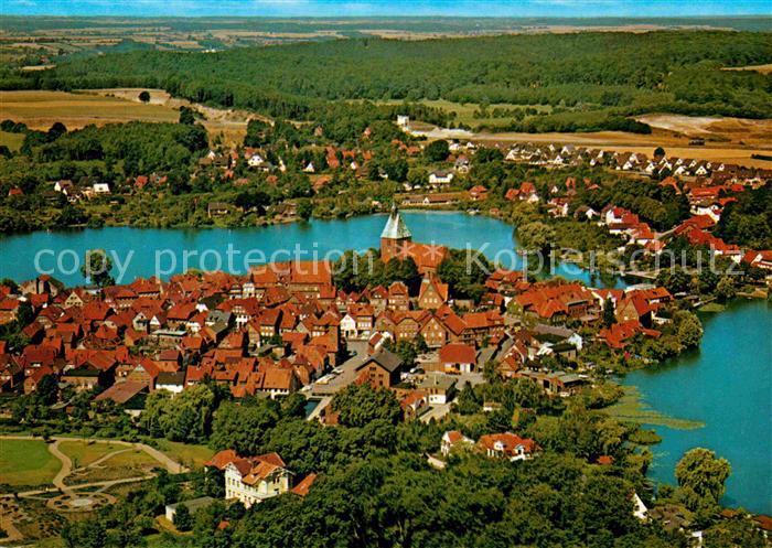 Moelln Lauenburg Fliegeraufnahme