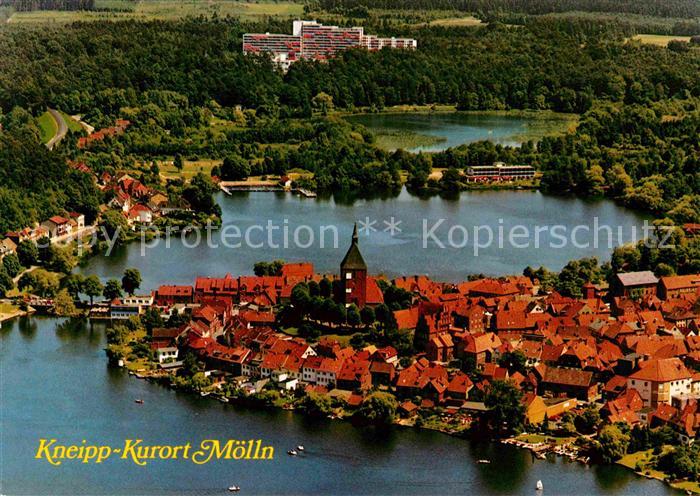 Moelln Lauenburg Fliegeraufnahme