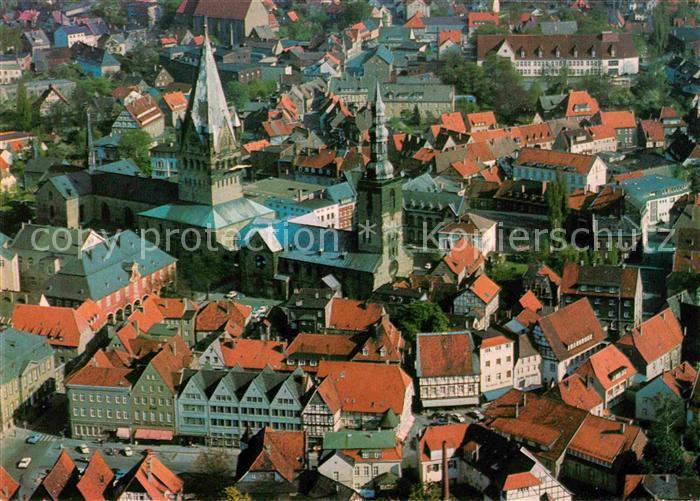 Soest Arnsberg Fliegeraufnahme Partrokli Dom Petri Kirche