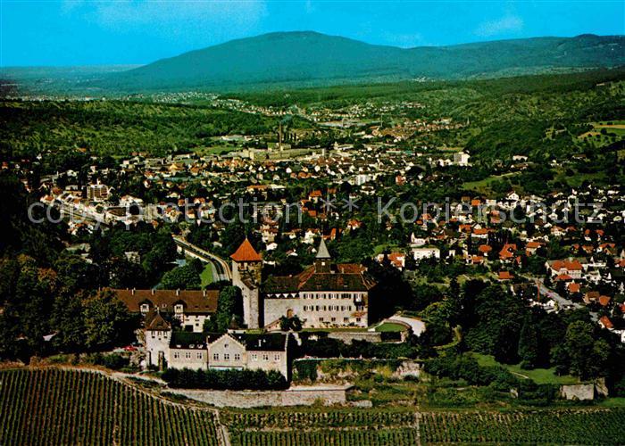 Gernsbach Fliegeraufnahme Schloss Eberstein