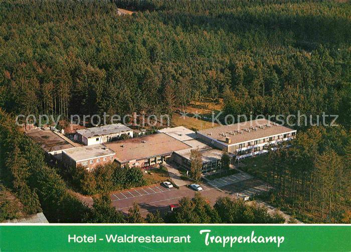 Trappenkamp Fliegeraufnahme Hotel Restaurant