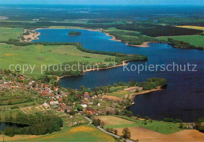 Wustrow Wesenberg Fliegeraufnahme Plaetlinsee