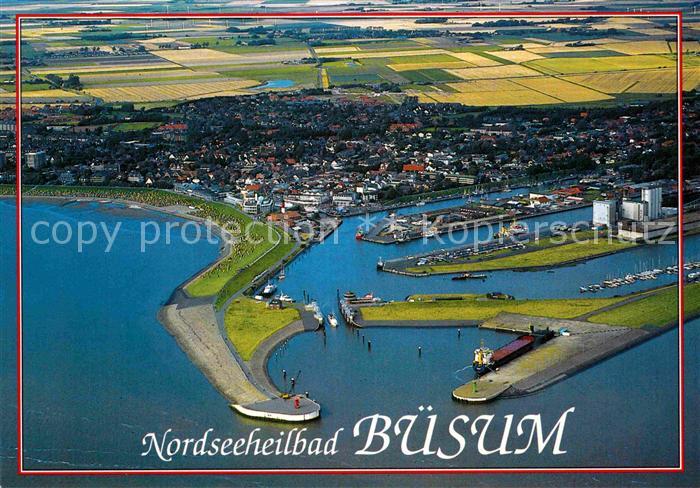 Buesum Nordseebad Fliegeraufnahme
